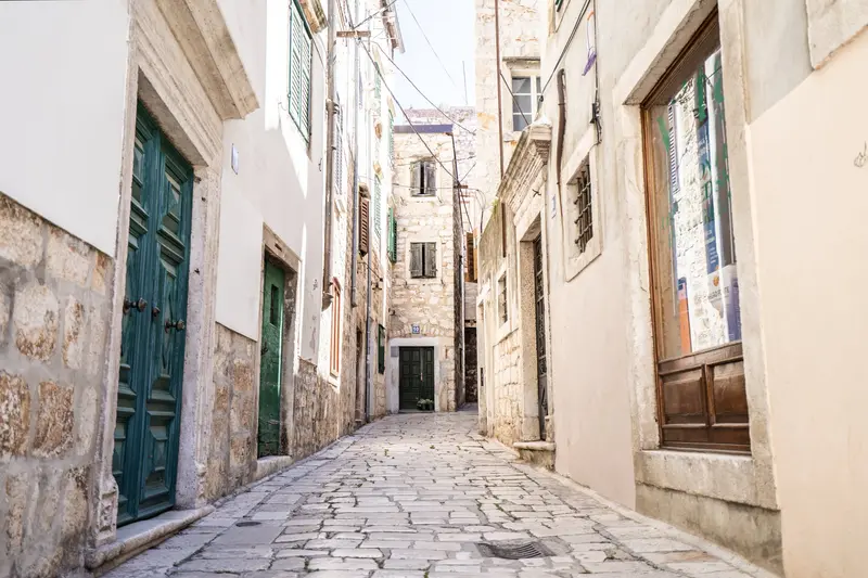 Šibenik Old Town House — exterior view 5